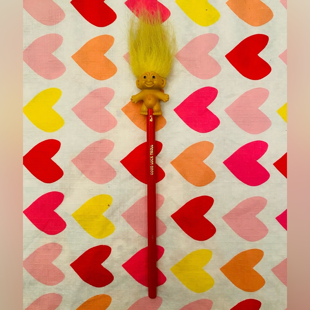 Russ Troll Red Pencil 90s 80s